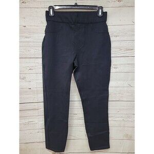 Spanx Pants Womens Medium Black The Perfect Pants Cropped Pull On Pockets Stretc